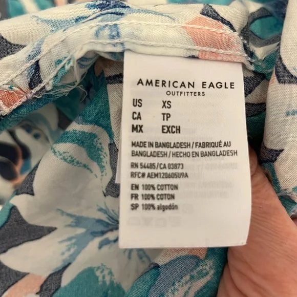 Men’s American Eagle XS Button Down Shirt - Picture 4 of 4